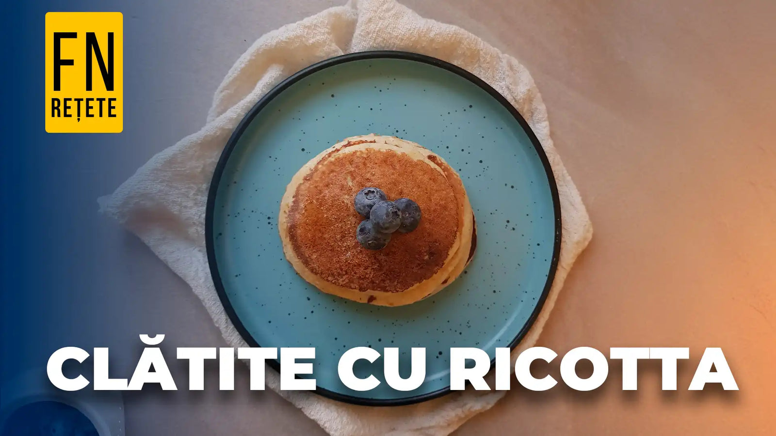 Rețetă Clătite cu ricotta