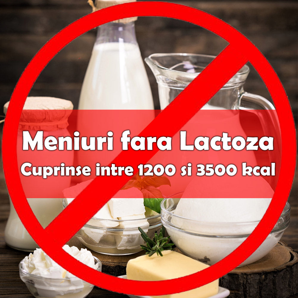 Pachet Meniuri fara Lactoza