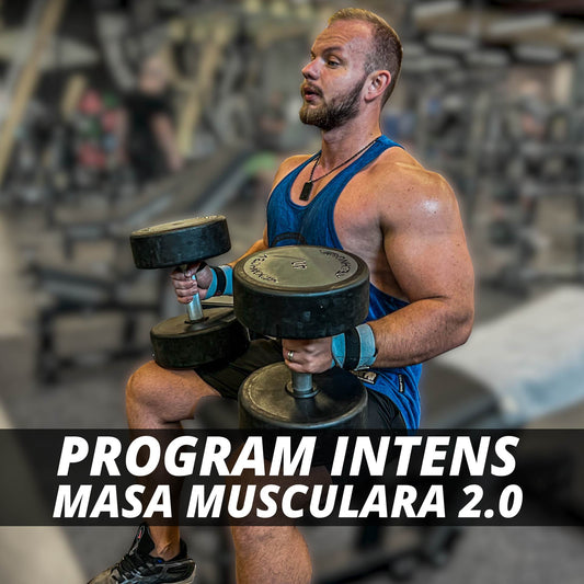 Programul de Masă Musculară Premium 2.0 Intermediari-Avansati - la Sala