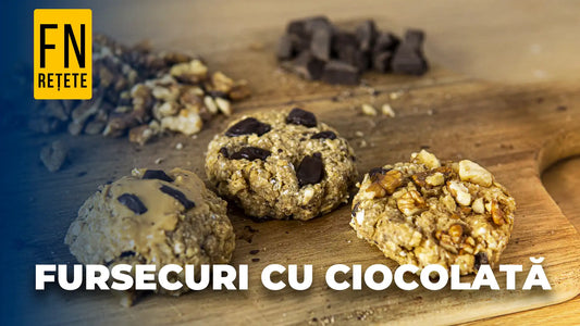 Fursecuri cu Ciocolata si Unt de Arahide