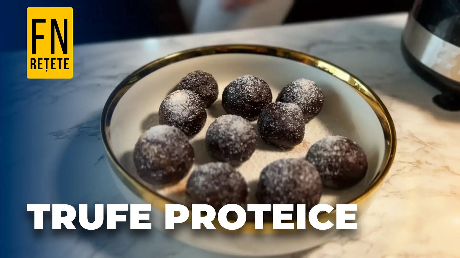 Snack Pentru Masa Musculara - Trufe Proteice