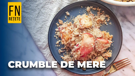 Reteta Crumble de mere