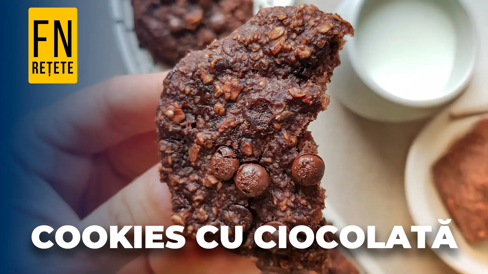 Reteta Cookies cu Ciocolata