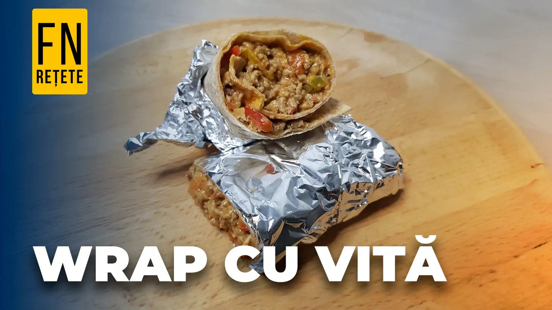 Rețetă Wrap cu vită – Fitness Nation Romania