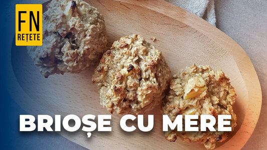 Rețetă Brioșe cu mere