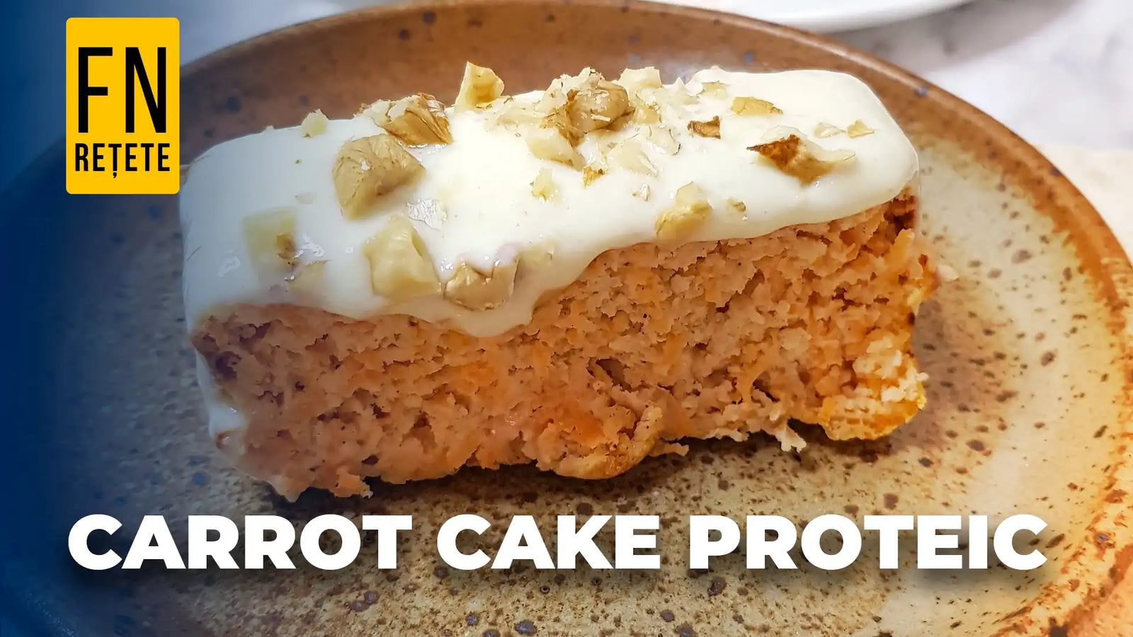 Reteta Carrot cake proteic
