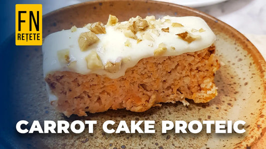 Reteta Carrot cake proteic