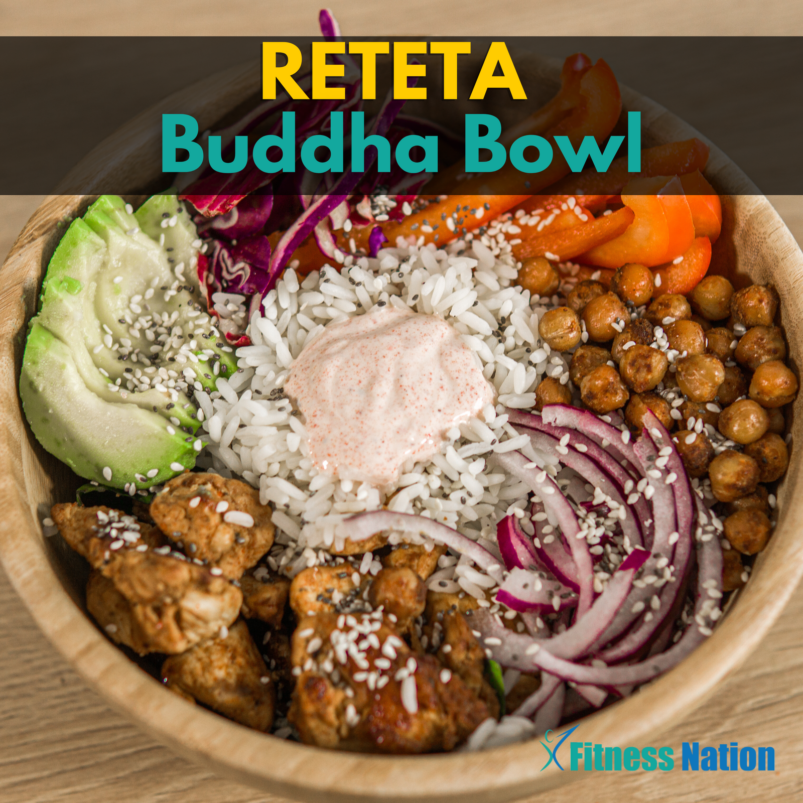 Buddha Bowl | Salata Proteica Fresh Perfecta pentru Vara | Bomba de Vitamine