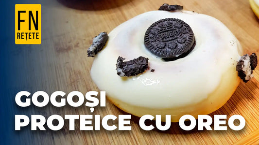 Reteta Gogosi proteice cu Oreo