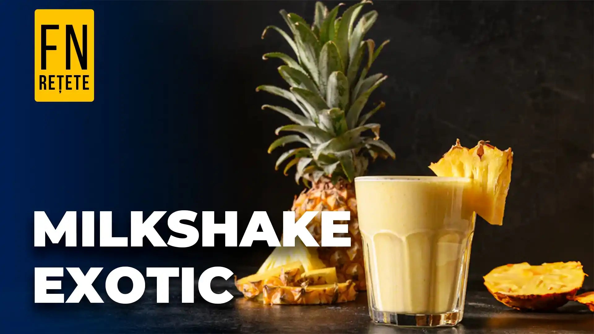 Shake exotic cu ananas si kiwi