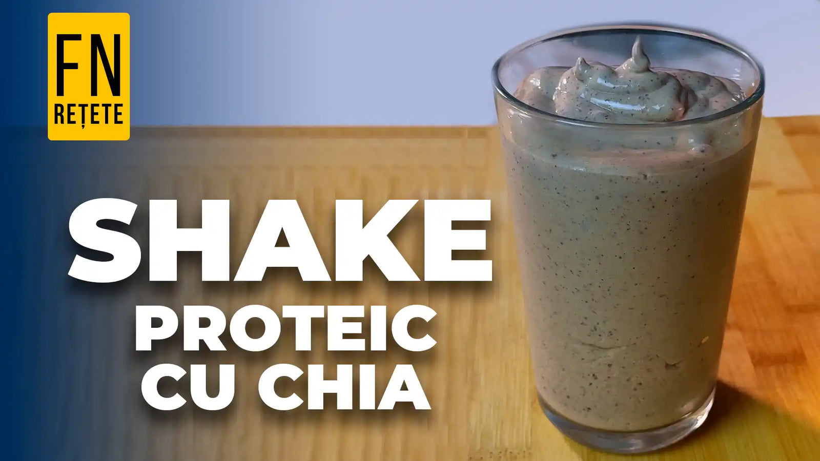 Shake Proteic cu Chia și Whey X5